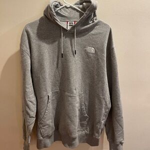 Grey North Face Hoodie
